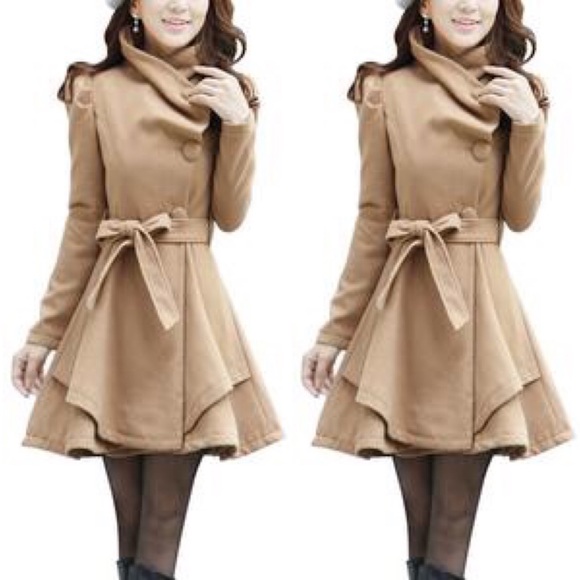 Melansay Jackets & Blazers - Women’s Winter Wool Wrap Coat Jacket